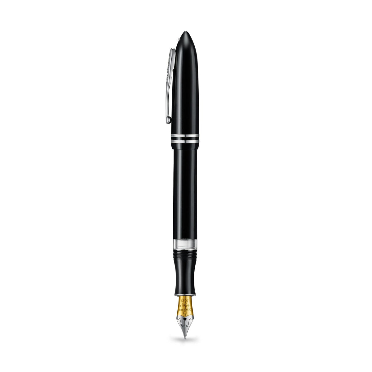 Sheaffer Balance Black Chrome Trim Fountain Pen