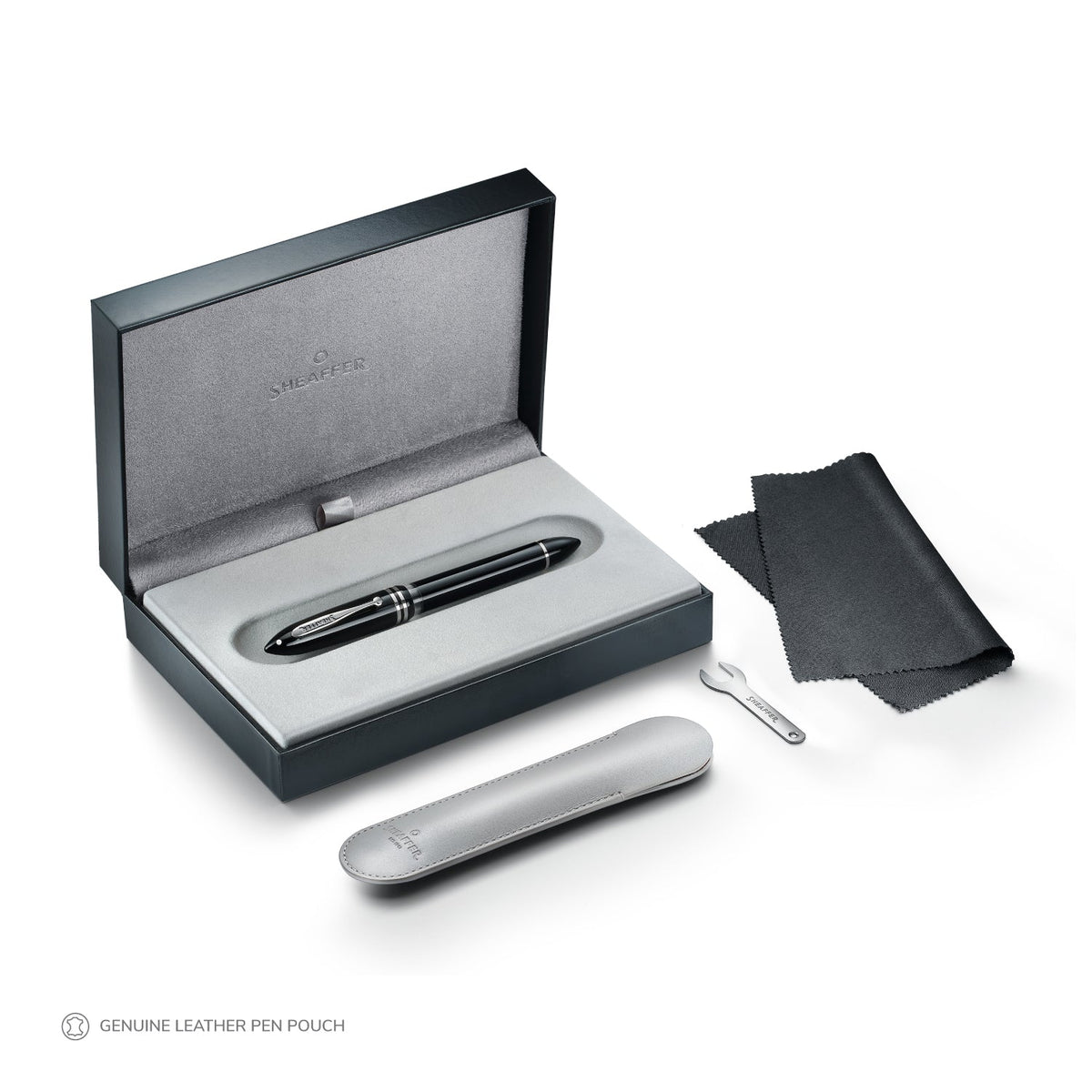 Sheaffer Balance Black Chrome Trim Fountain Pen