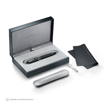 Sheaffer Balance Black Chrome Trim Fountain Pen
