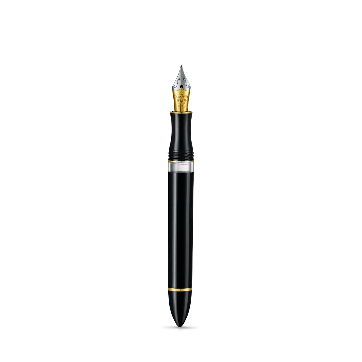 Sheaffer Balance Black Gold Trim Fountain Pen