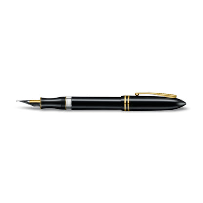 Sheaffer Balance Black Gold Trim Fountain Pen