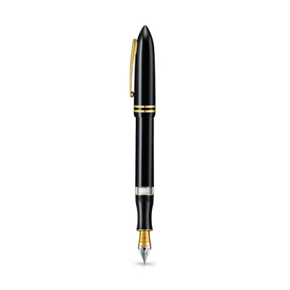 Sheaffer Balance Black Gold Trim Fountain Pen