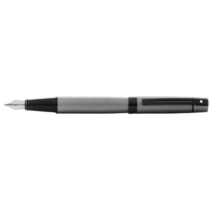 Sheaffer 300 Matte Gray Fountain Pen