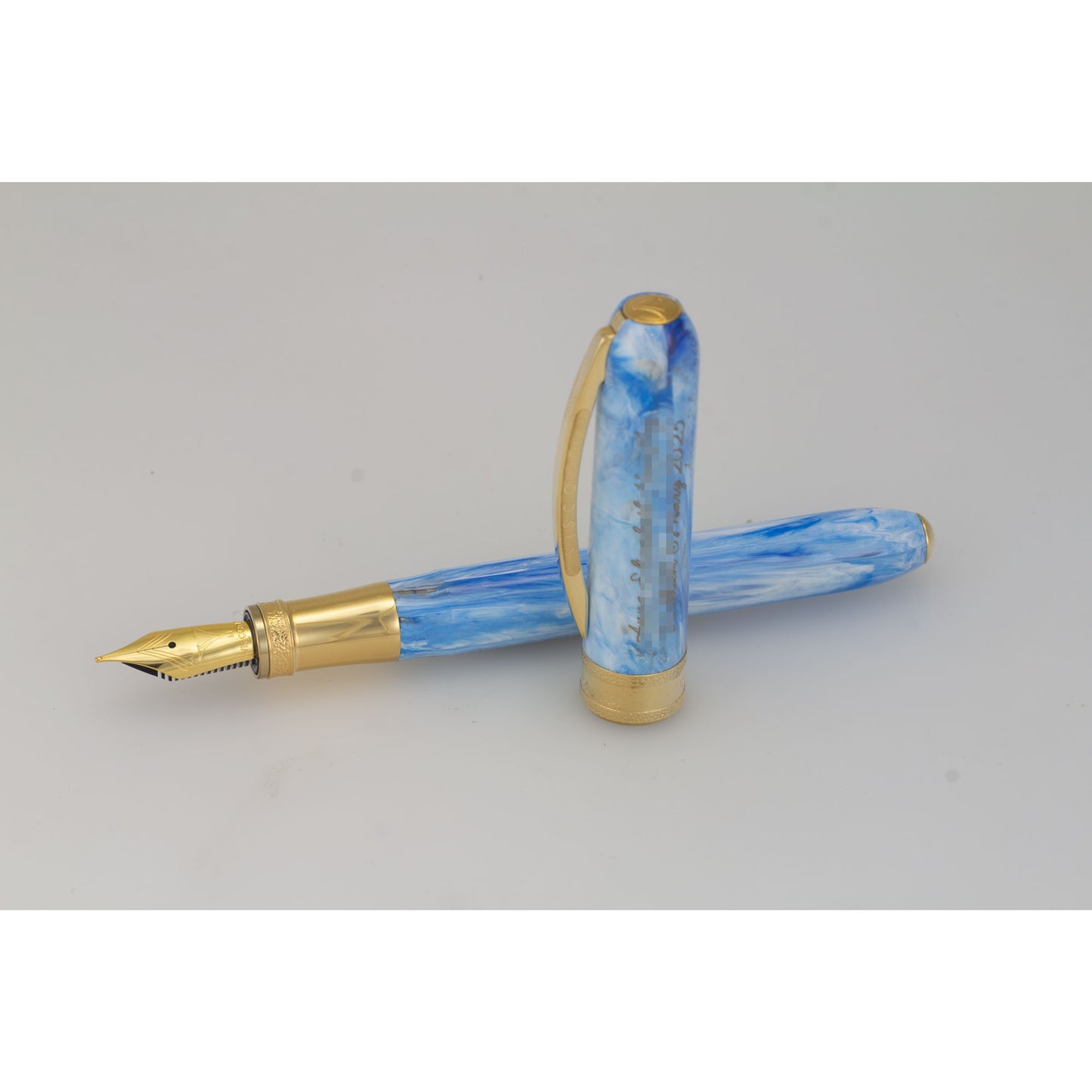 Visconti Paradiso Fountain Pen Medium Nib - Engraved