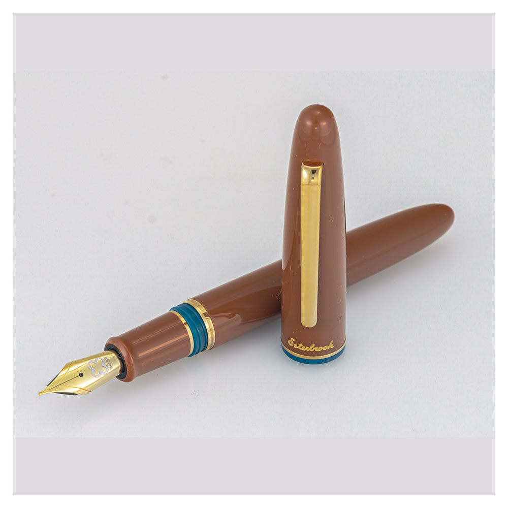 Esterbrook Estie Back to the Lands Incredible Rock Gold Trim Fountain Pen