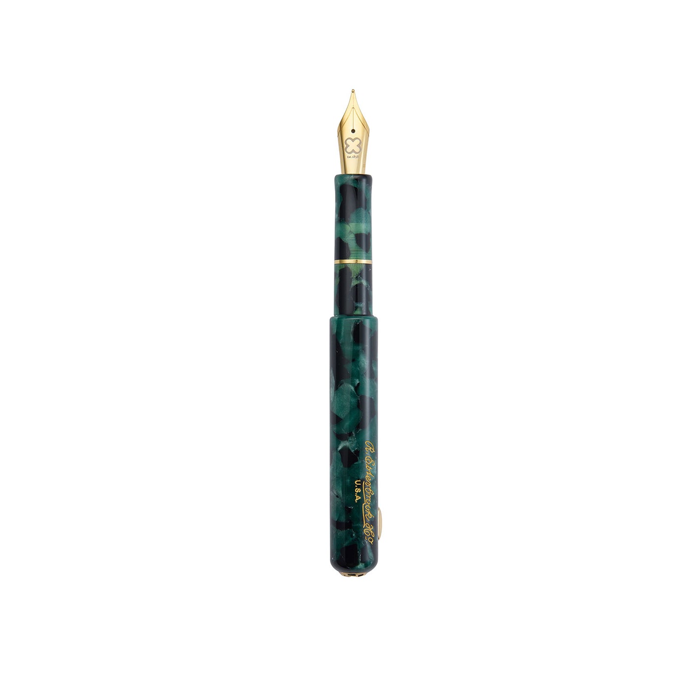 Esterbrook Niblet Evergreen Gold Trim Fountain Pen