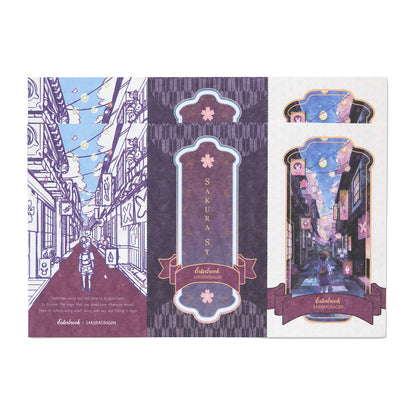 Esterbrook x Sakuradragon Blotter Paper Sakura Street