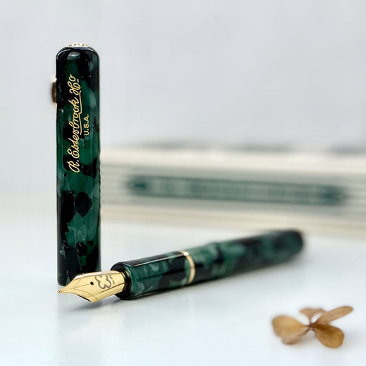 Esterbrook Niblet Evergreen Gold Trim Fountain Pen
