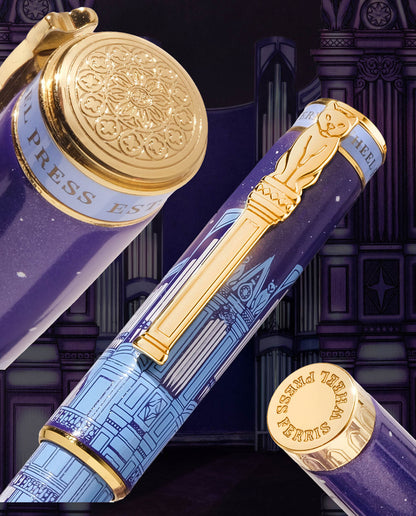Ferris Wheel Press Limited Edition Masque Twilight Symphony Fountain Pen