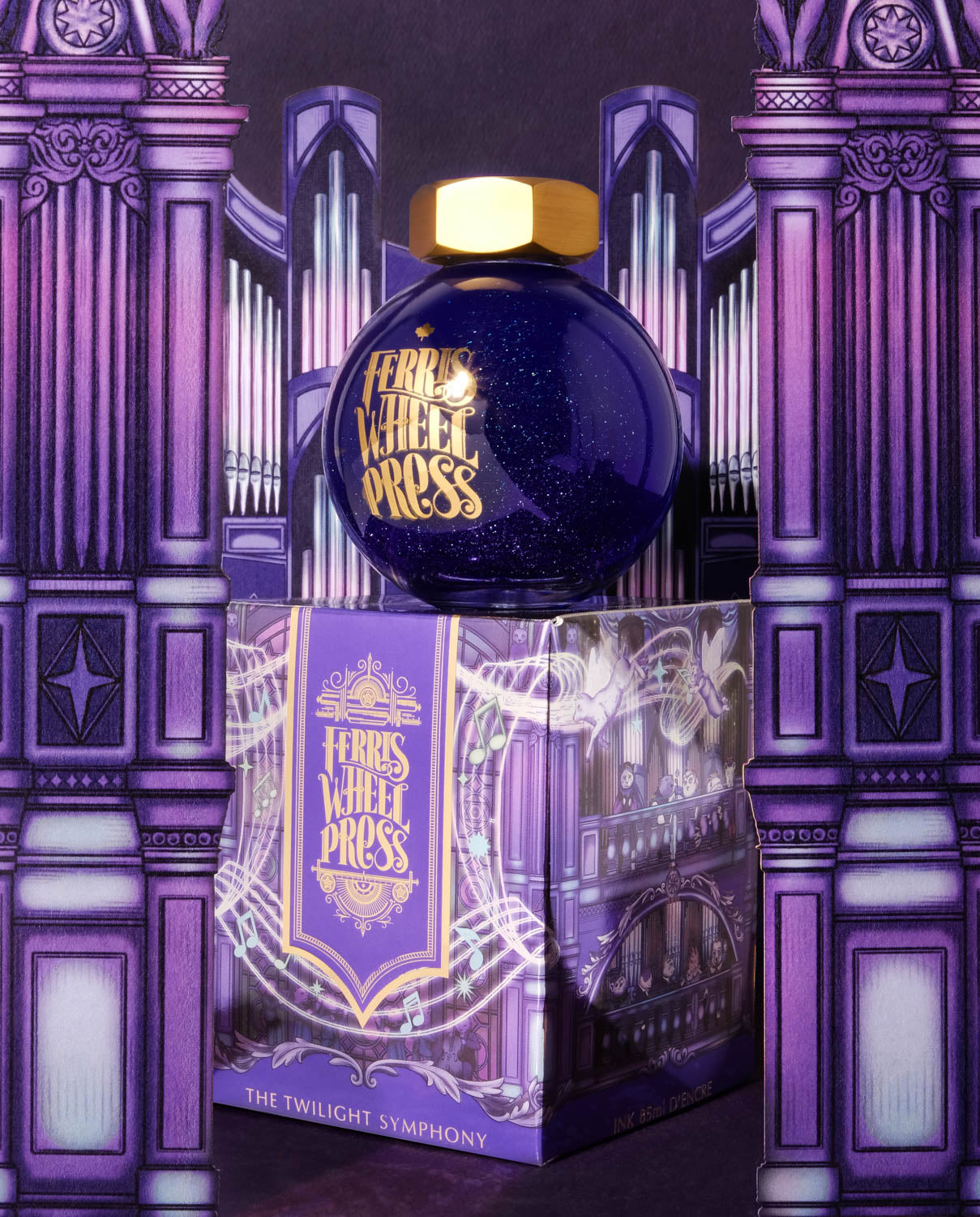 Ferris Wheel Press Limited Edition 20ml Ink Bottle Twilight Symphony