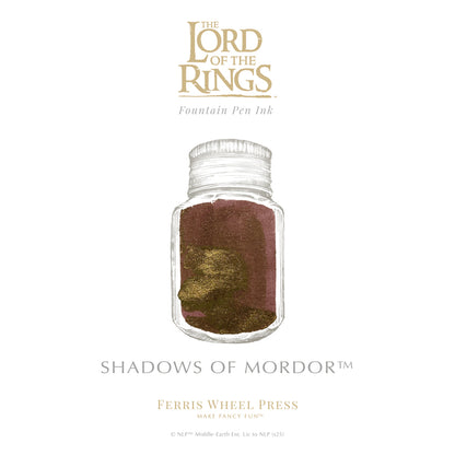 Ferris Wheel Press x LOTR - Shadow of Mordor - 28ml Ink