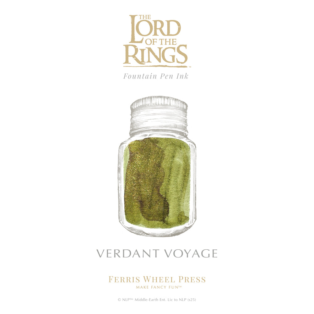 Ferris Wheel Press x LOTR - Verdant Voyage - 28ml Ink