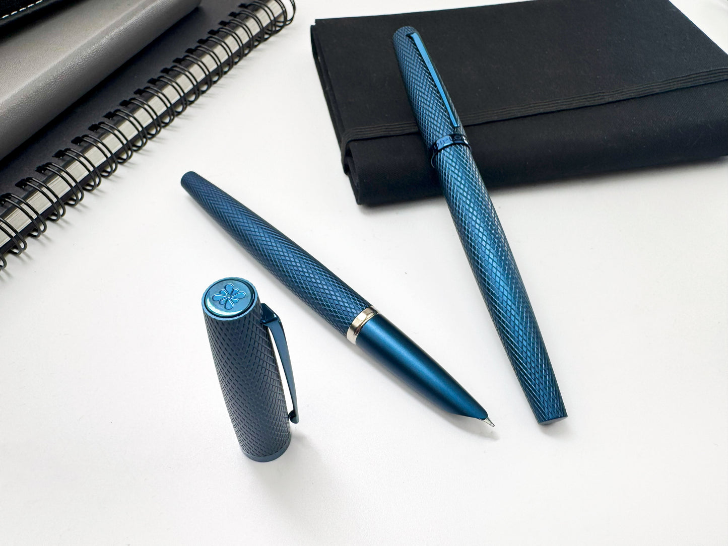 Diplomat Viper Blue Fountain Pen