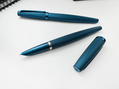 Diplomat Viper Blue Fountain Pen