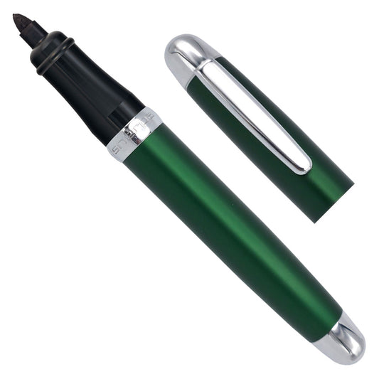Sherpa Pen Cover Aluminum Green with Chrome Trim