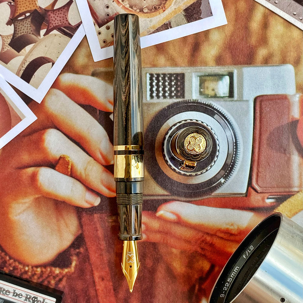 Esterbrook Big J Antique Rose Ebonite Fountain Pen
