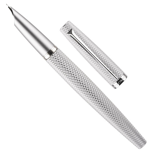 Diplomat Viper Silver Fountain Pen