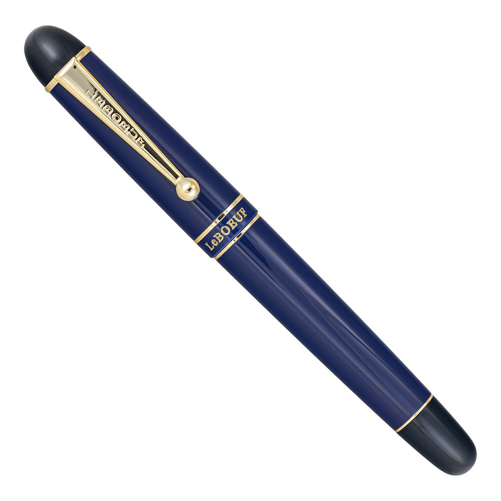 LeBOEUF Diamond Royal Navy Blue Fountain Pen