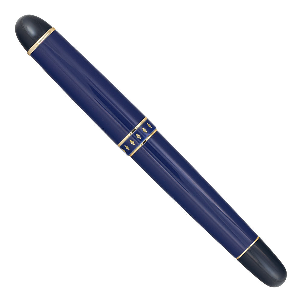 LeBOEUF Diamond Royal Navy Blue Fountain Pen