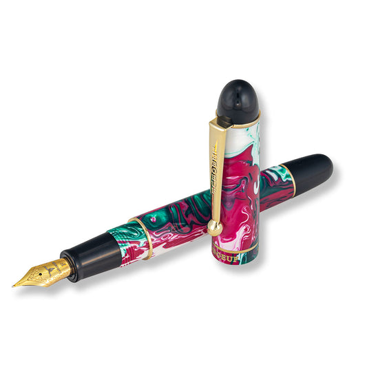 LeBOEUF Limited Edition Diamond Spumoni Fountain Pen