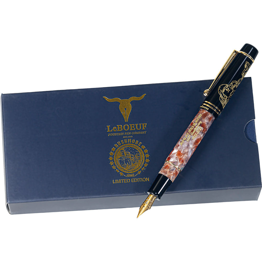 LeBOEUF Limited Edition Icon 100th Anniversary Mount Rushmore Fountain Pen
