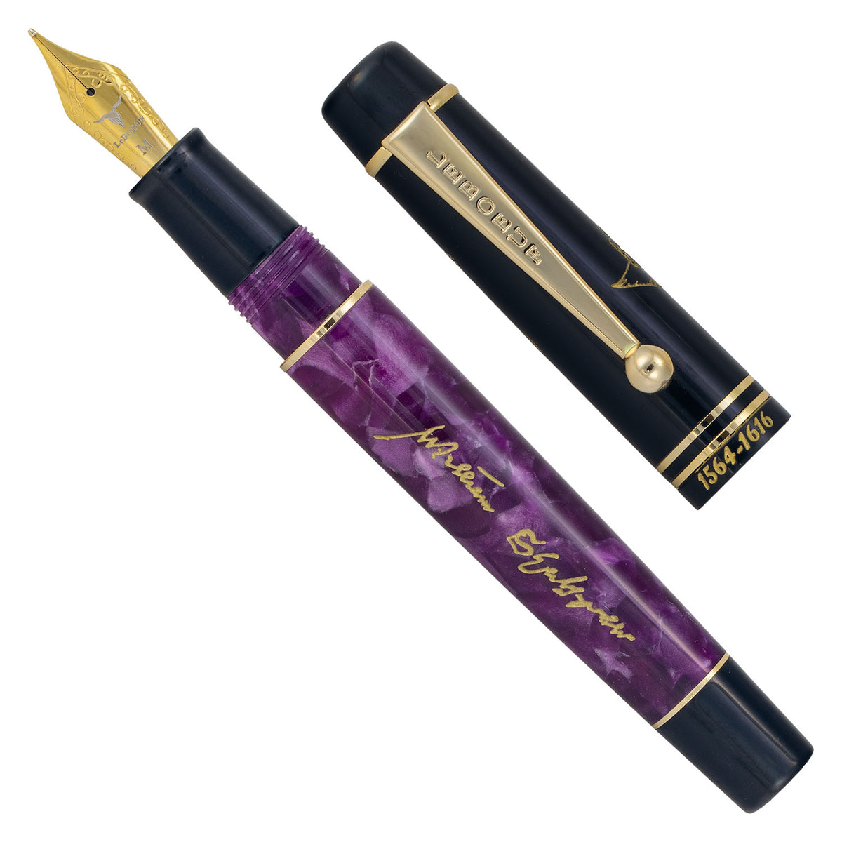 LeBOEUF Limited Edition Icon Shakespeare Fountain Pen