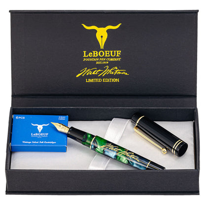 LeBOEUF Limited Edition Icon Whitman Fountain Pen