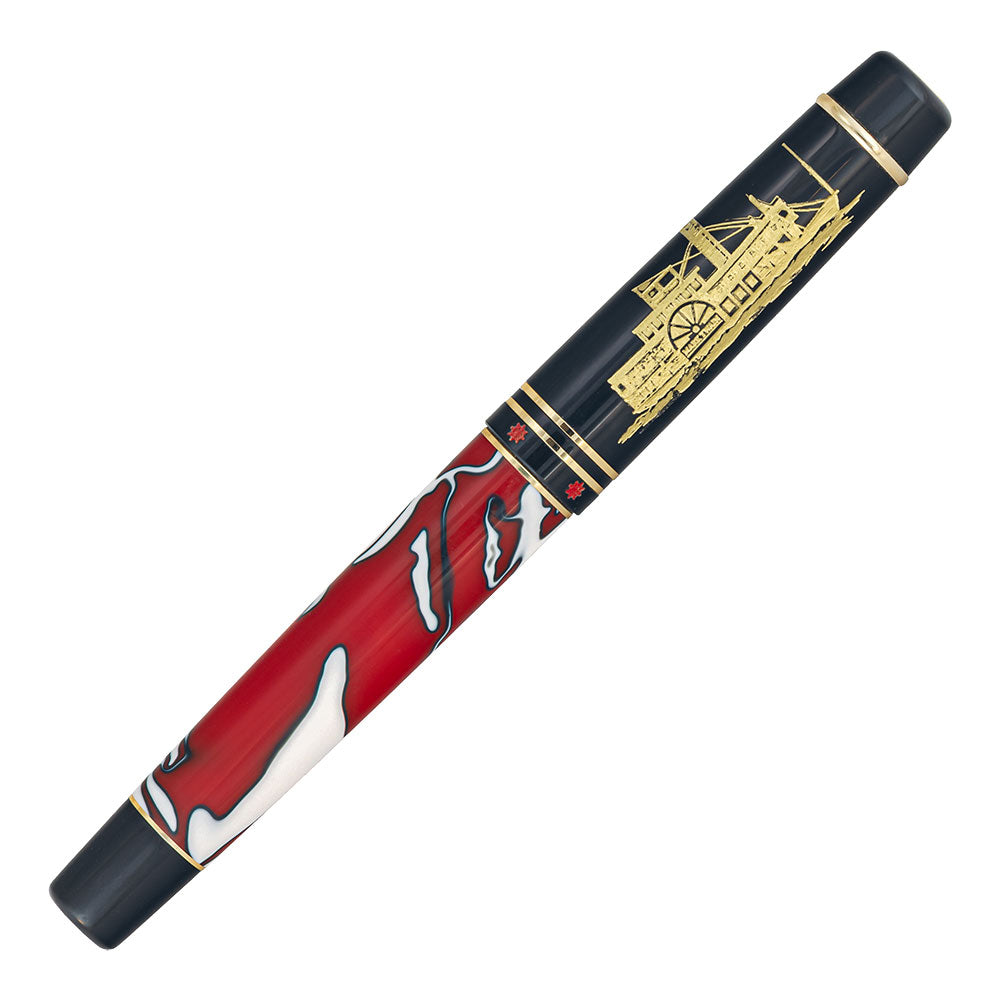 LeBOEUF Limited Edition Icon Mark Twain 'Huckleberry Finn' Rollerball