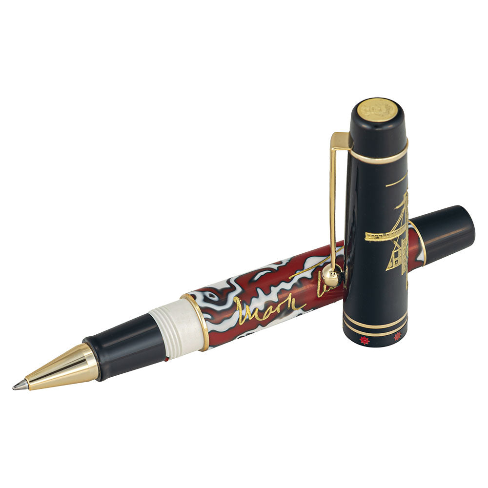 LeBOEUF Limited Edition Icon Mark Twain 'Huckleberry Finn' Rollerball