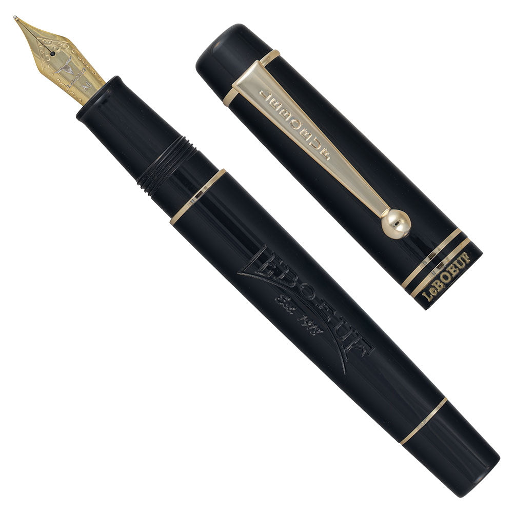 LeBoeuf Pilgrim Heritage Licorice Black Fountain Pen