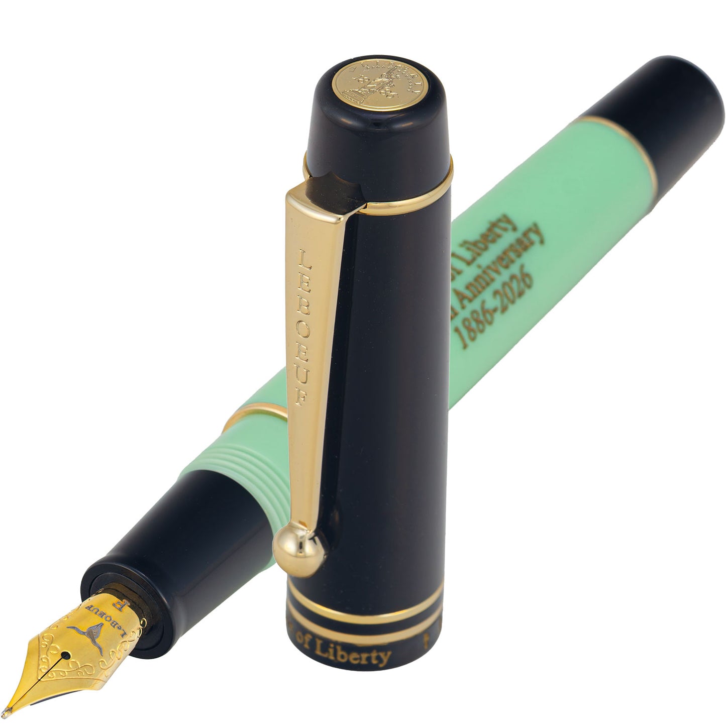 LeBOEUF Limited Edition Icon 140th Anniversary Statue of Liberty Fountain Pen