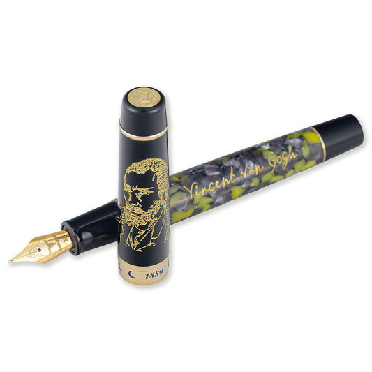LeBOEUF Limited Edition Icon Van Gogh Starry Night Fountain Pen