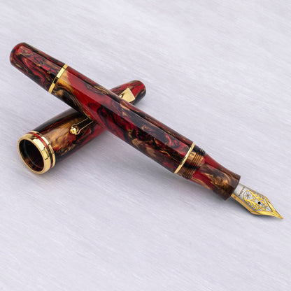 Maiora Ultra Ogiva Golden Rule Fountain Pen