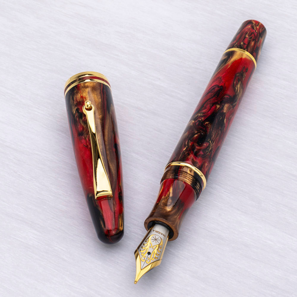 Maiora Ultra Ogiva Golden Rule Fountain Pen