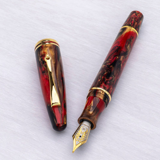 Maiora Ultra Ogiva Golden Rule Fountain Pen