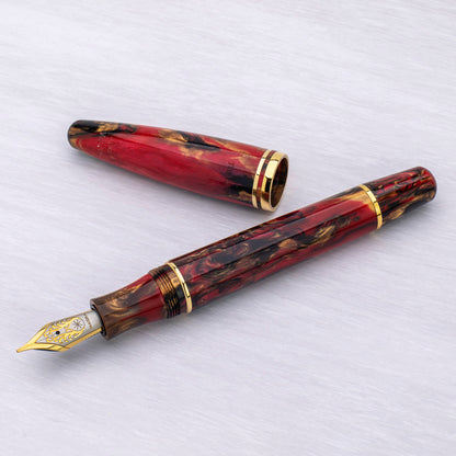 Maiora Ultra Ogiva Golden Rule Fountain Pen