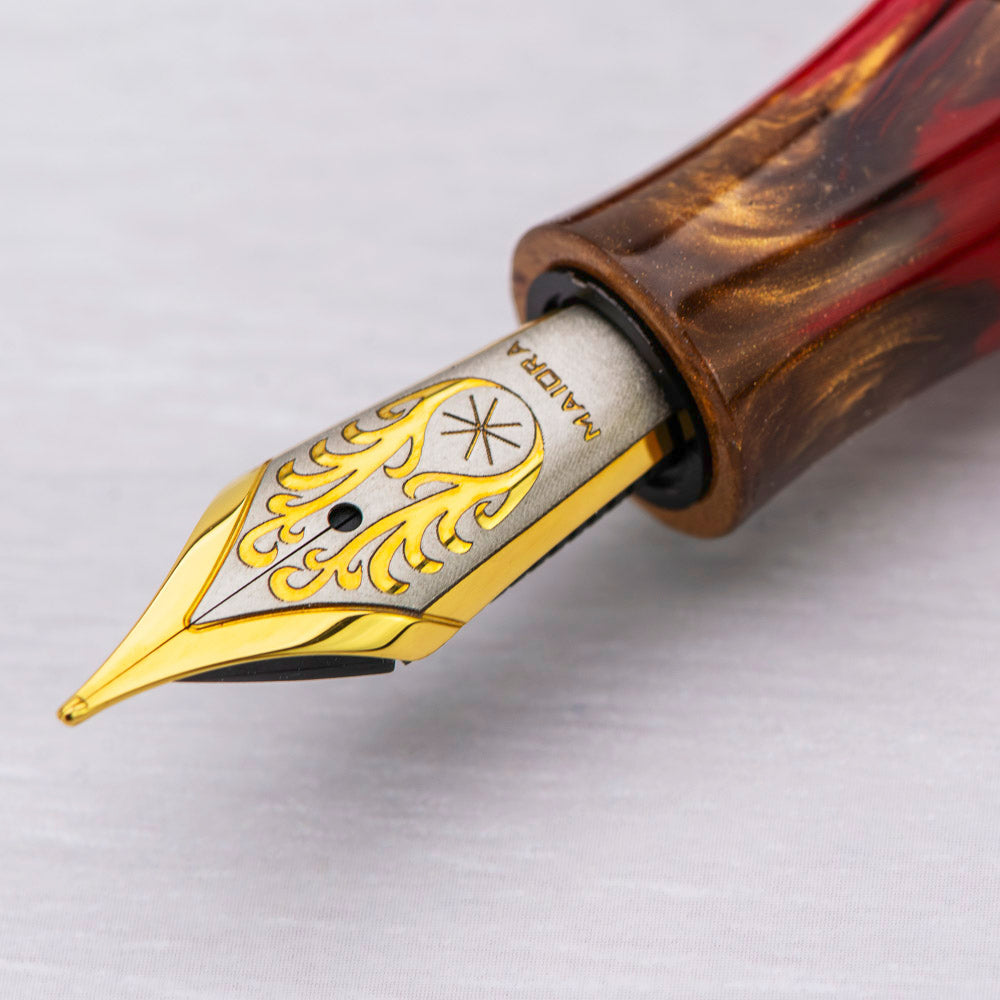 Maiora Ultra Ogiva Golden Rule Fountain Pen