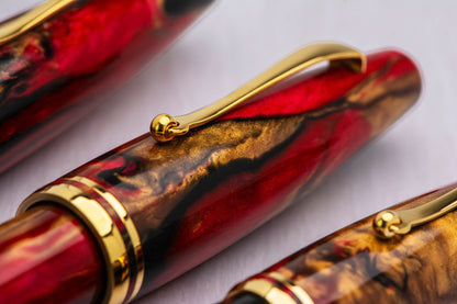 Maiora Ultra Ogiva Golden Rule Fountain Pen