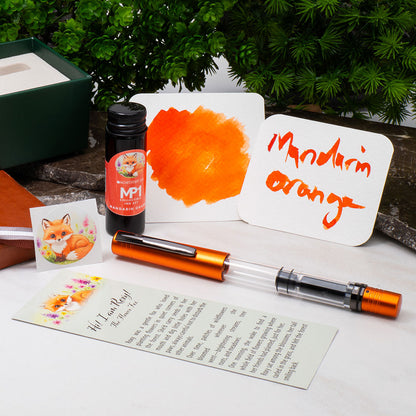 Monteverde MP1 Set Foxy Orange Fountain Pen + 15ml Ink