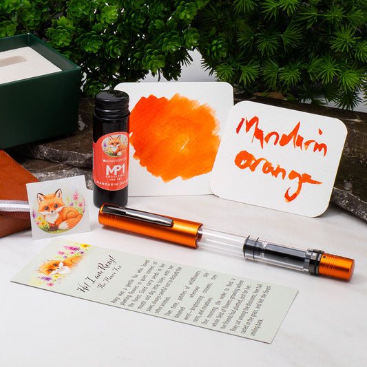 Monteverde MP1 Set Foxy Orange Fountain Pen + 15ml Ink