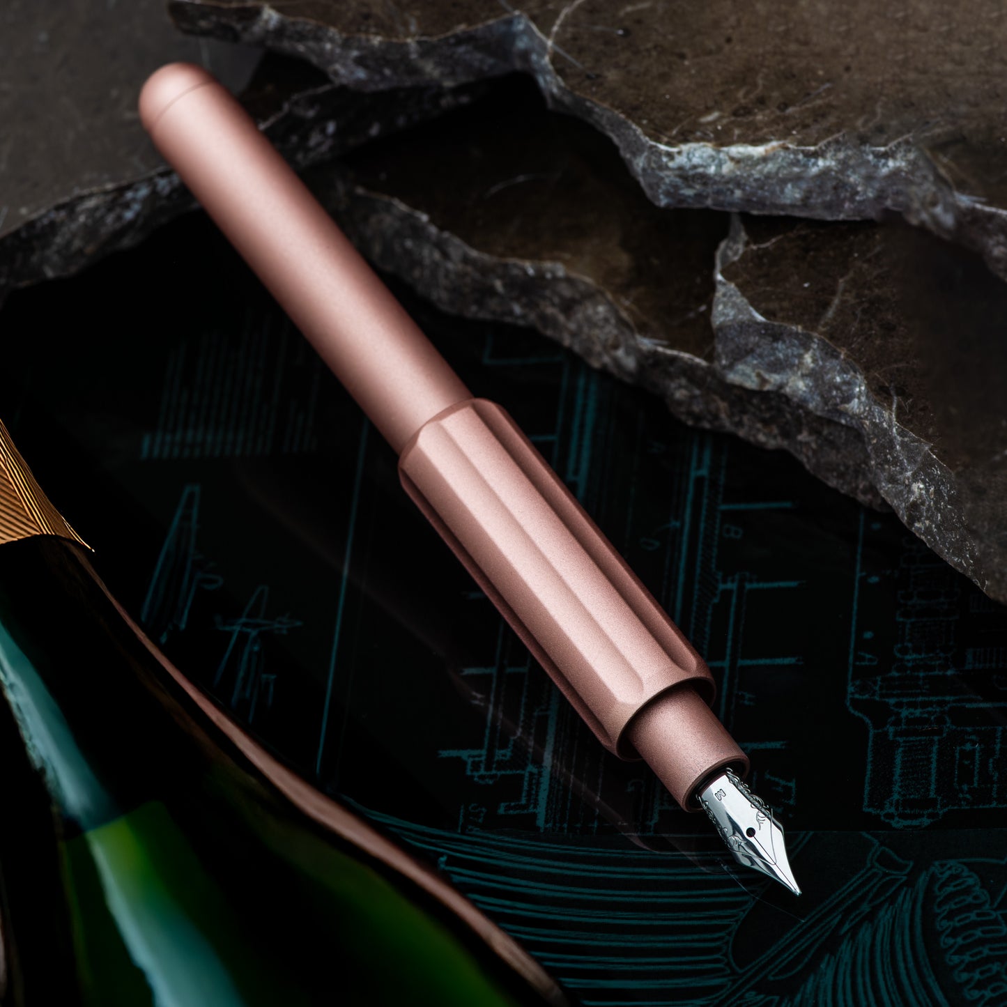 Monteverde Axis Champagne Fountain Pen