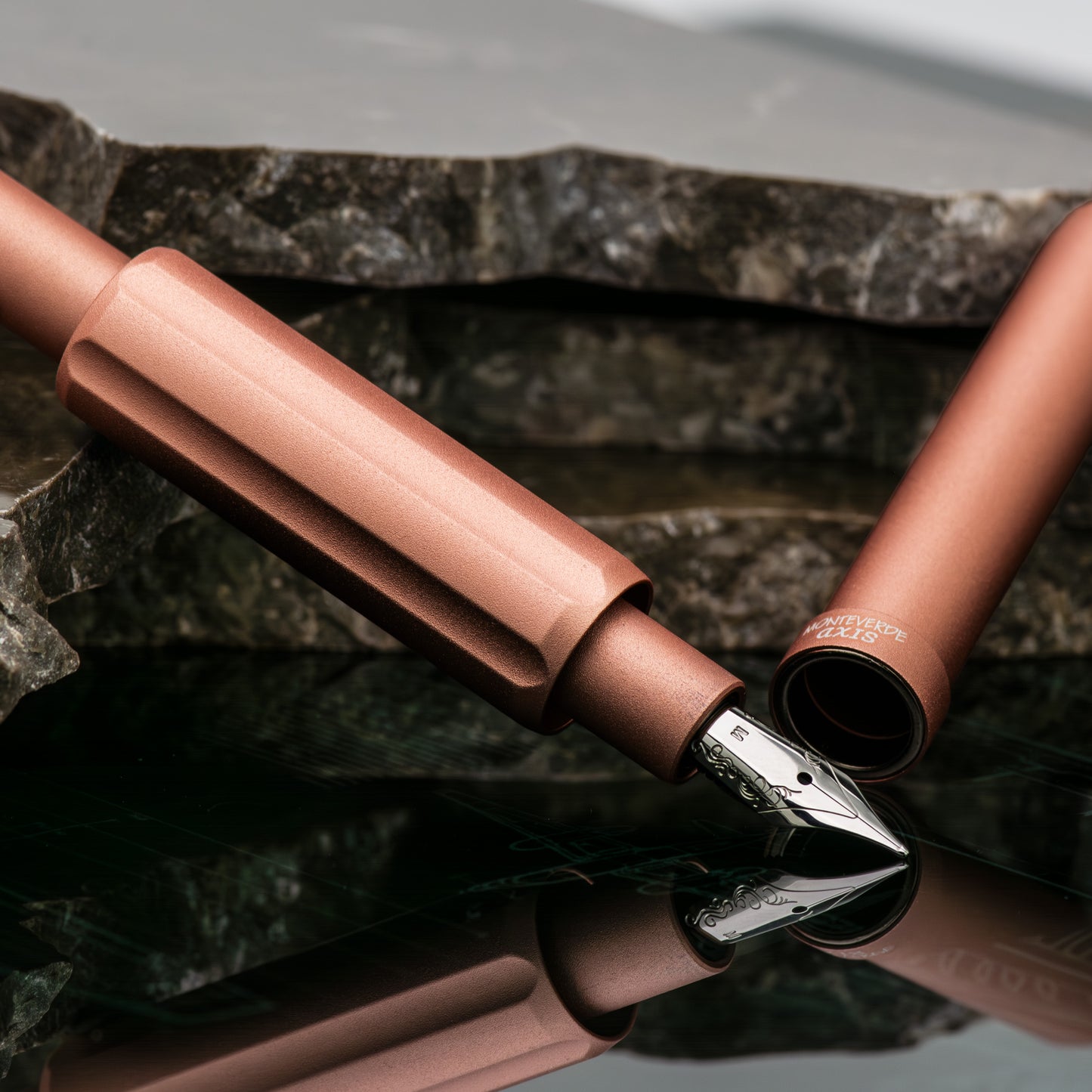 Monteverde Axis Champagne Fountain Pen