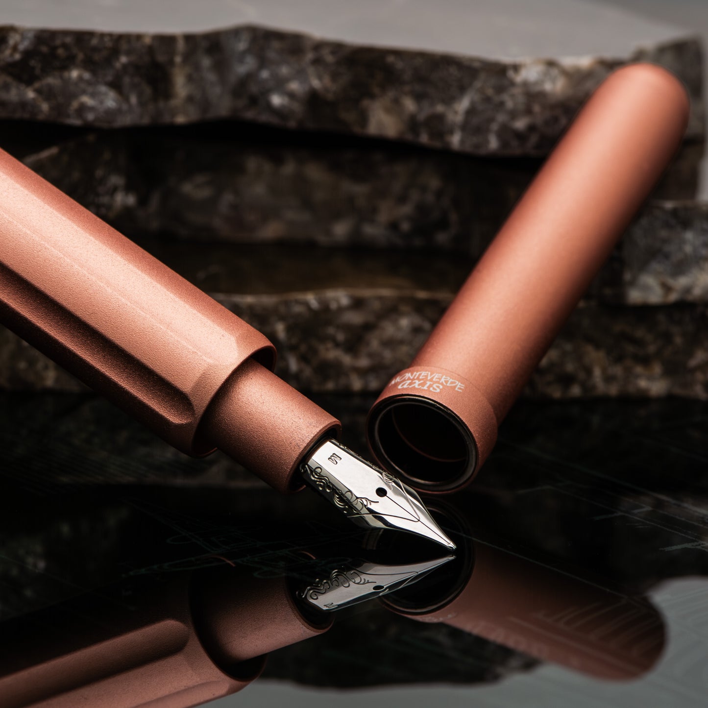 Monteverde Axis Champagne Fountain Pen