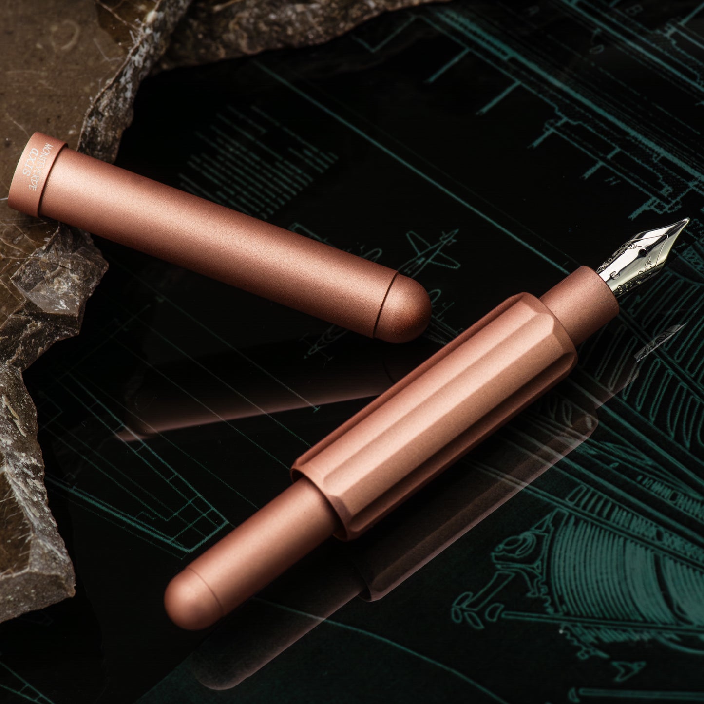 Monteverde Axis Champagne Fountain Pen