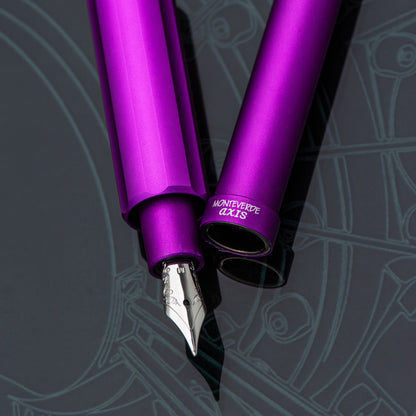 Monteverde Axis Purple Fountain Pen