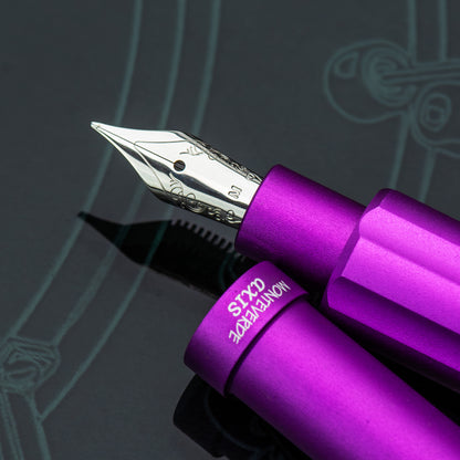 Monteverde Axis Purple Fountain Pen