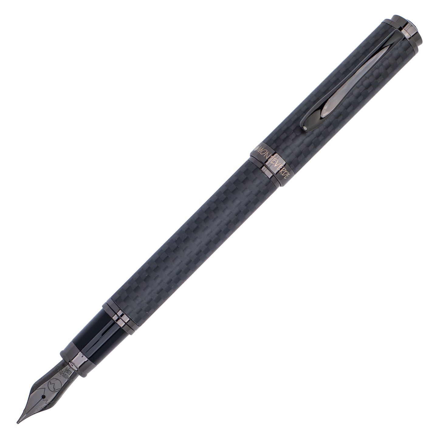 Monteverde Innova Fountain Pen Matte Carbon & Gunmetal