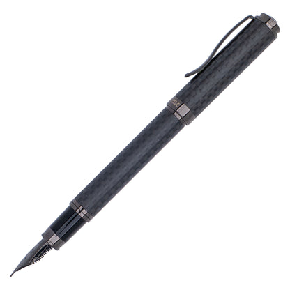 Monteverde Innova Fountain Pen Matte Carbon & Gunmetal