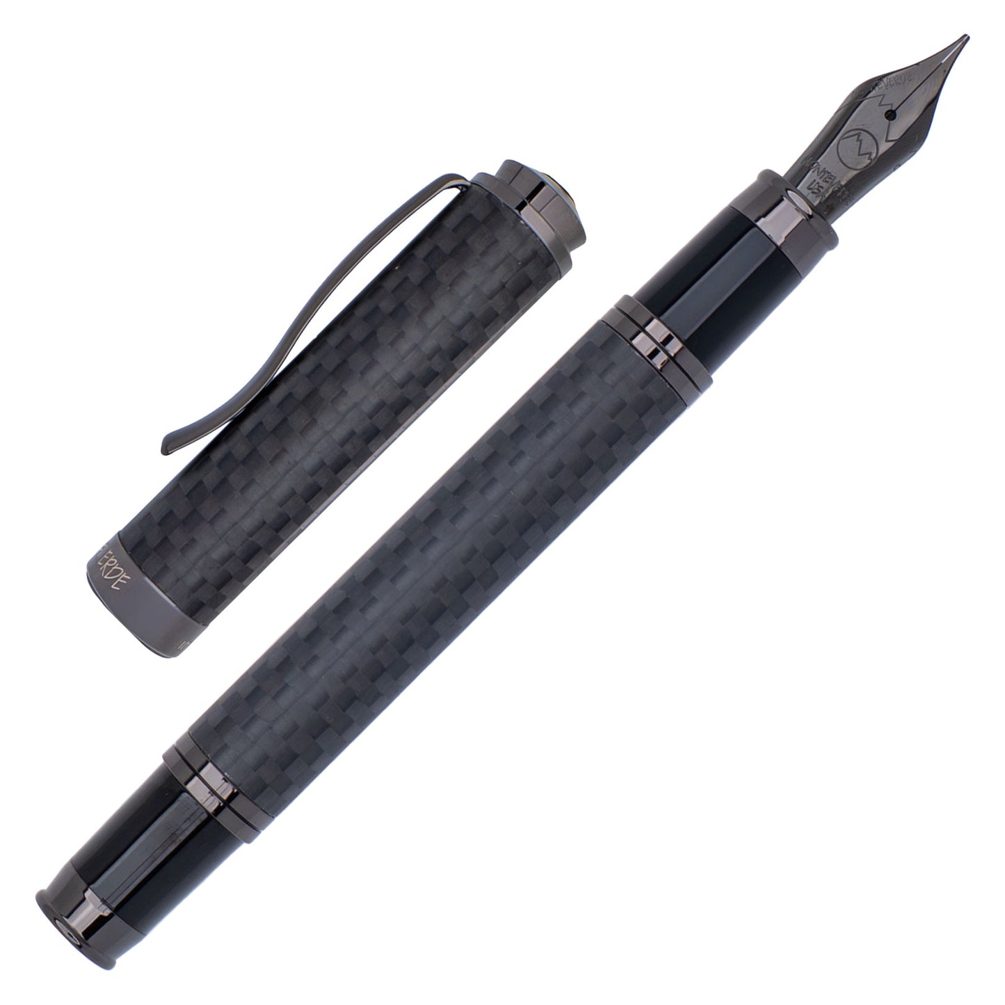 Monteverde Innova Fountain Pen Matte Carbon & Gunmetal