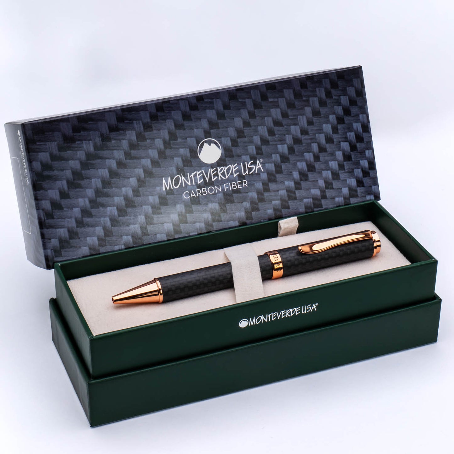 Monteverde Innova Ballpoint Matte Carbon & Rosegold